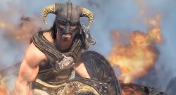Entwickler von Skyrim spricht über den Druck bei Elder Scrolls 6 - Mitarbeiter "schlagen die Hände über dem Kopf zusammen und weinen" - Titelbild zeigt Spielfigur aus Skyrim