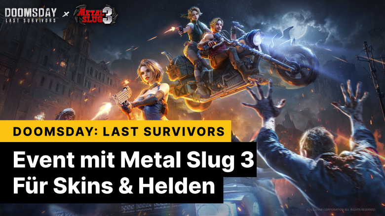 Doomsday: Last Survivors bringt großes Koop-Event mit Metal Slug 3