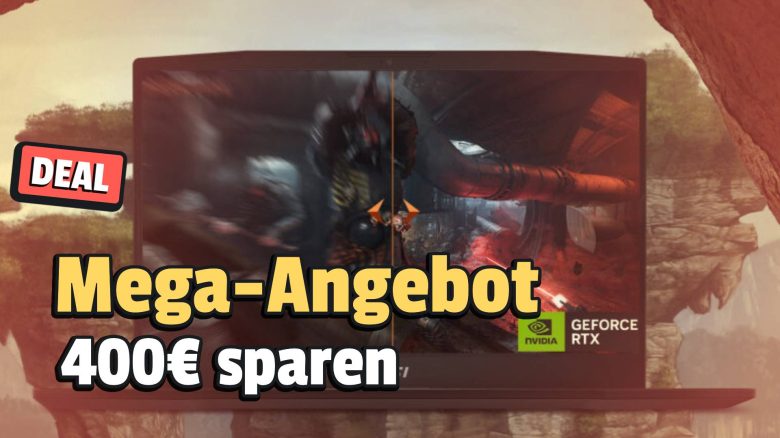 Spielen ohne Abstriche: Gaming-Laptop mit starkem Prozessor und RTX 4070 supergünstig im Angebot