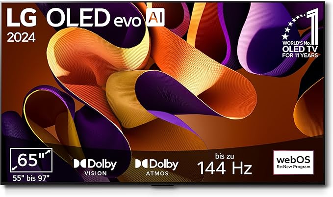 Top-Fernseher LG OLED65G49LS bei Amazon mit Coupon für 2093,98 Euro statt 3.999 Euro UVP 