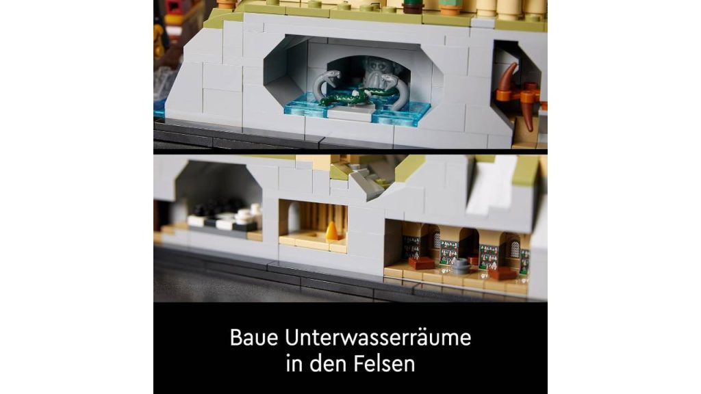 Beim Lego-Schlossgelände findet ihr auch die Kammer des Schreckens