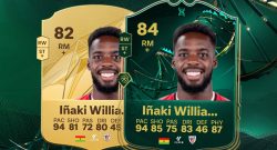 Titel FC 25 Inaki Williams Karten vor und nach neuer Stürmer Evolution