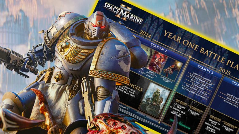 Warhammer 40k space marine 2 roadmap titel