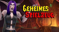 WoW Geheimes Spielzeug Nerubar Palace Happy Night Elf Cheer titel title 1280x720