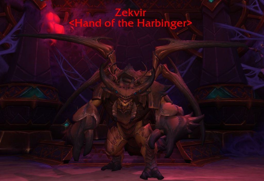 WoW Zekvir in his Lair