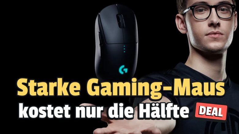 Jetzt zugreifen: Eine der besten kabellosen Gaming-Mäuse ist um 50 Prozent reduziert