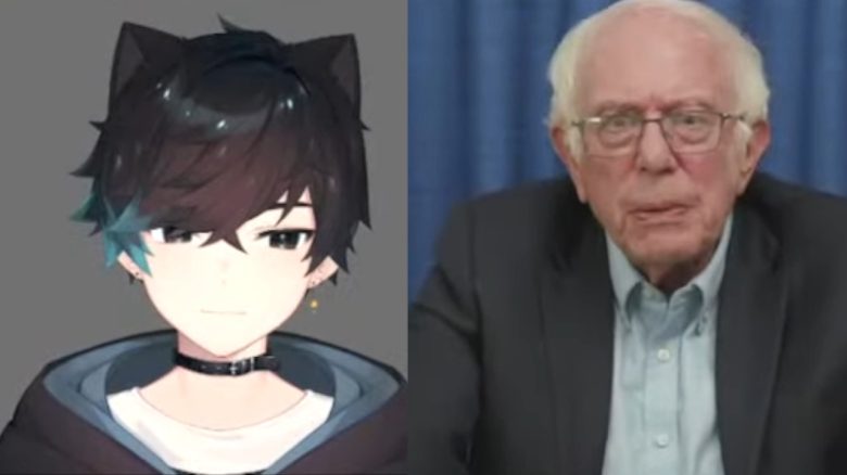 US-Politiker Bernie Sanders im Twitch-Livestream