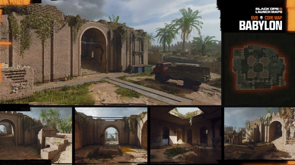 CoD BO6 Map Babylon