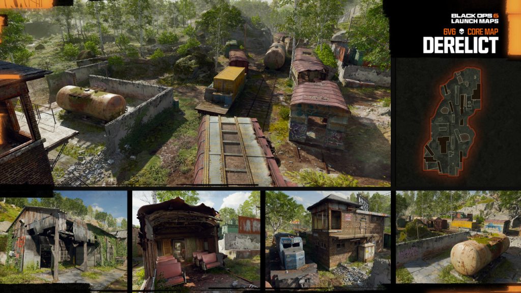 CoD BO6 Map Derelict