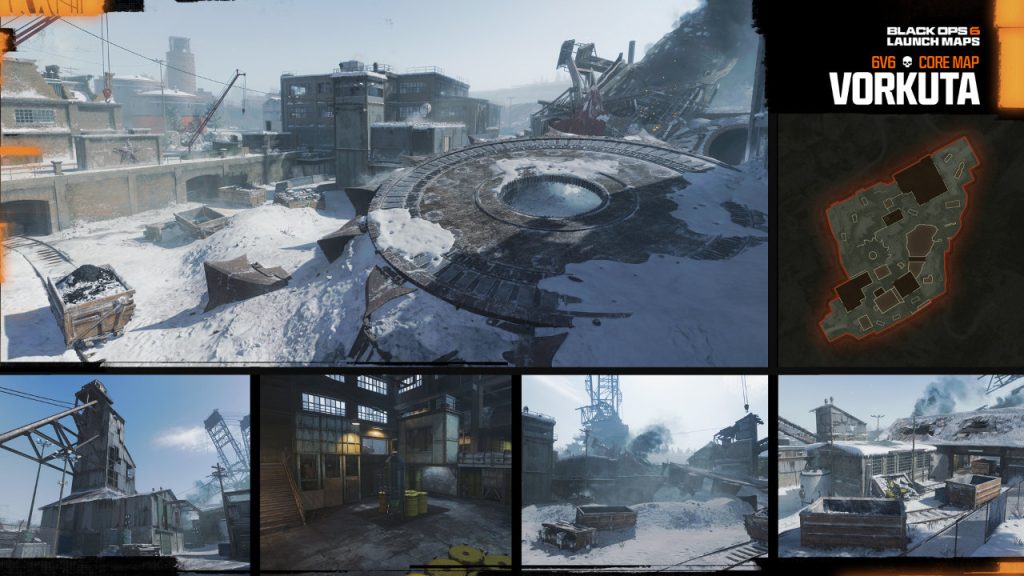 CoD BO6 Map Vorkuta