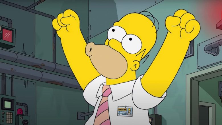 Homer baut viele Unfälle im Atomkraftwerk der TV-Serie Die Simpsons, wird nicht gefeuert, weil es einen Deal mit Mr. Burns gibt