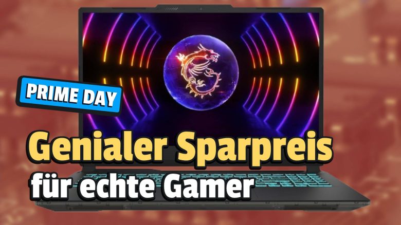 Eure letzte Chance am Prime Day: Bockstarker Gaming-Laptop mit RTX-Grafikkarte & 144Hz nur noch heute 400€ günstiger!