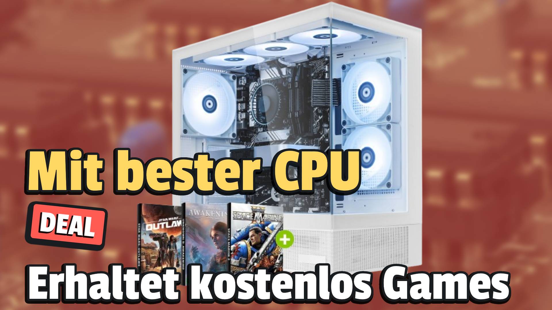 Gaming-PC für High-End-Grafik in WQHD plötzlich im Angebot: mit bester Gaming-CPU und RTX 4070 Super
