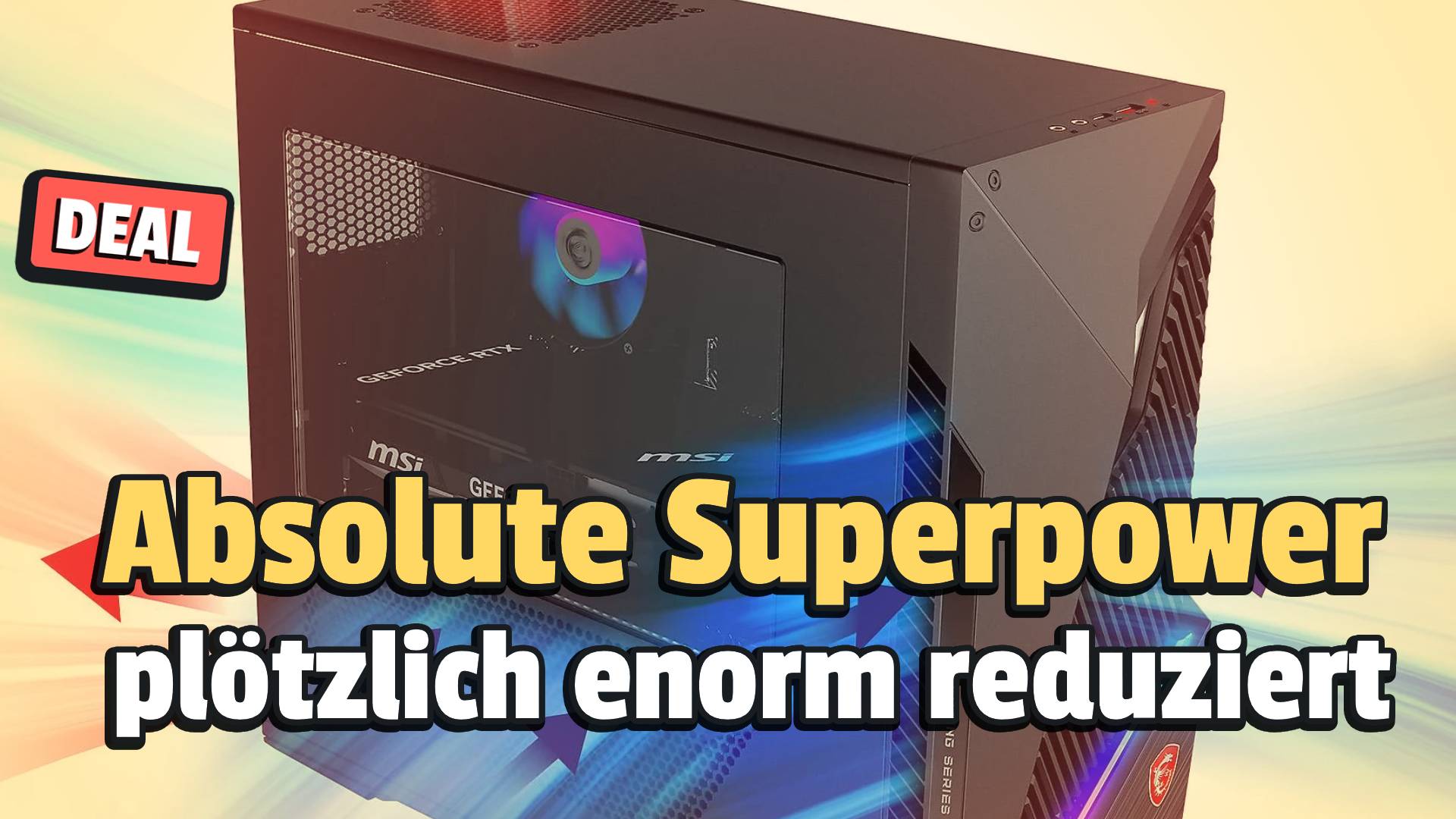 Mehr Power als die PS5 Pro: Gaming-PC mit Super-Karte und 20-Kern-Prozessor durch MwSt.-Aktion stark reduziert