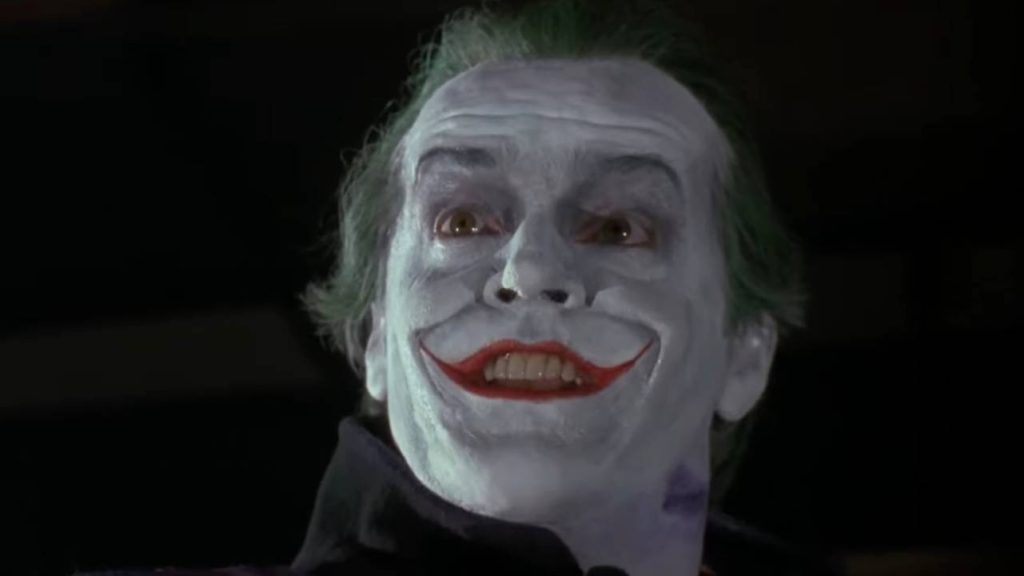 Jack Nicholson als Joker in Batman 1989