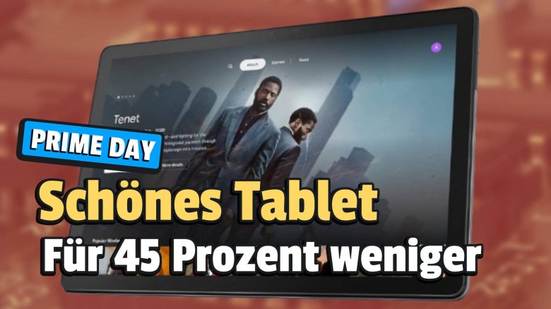 Das Lenovo Tab M10 hat sich nicht grundlos 5000 Mal letzten Monat verkauft – am Prime Day ist es ein echtes Schnäppchen