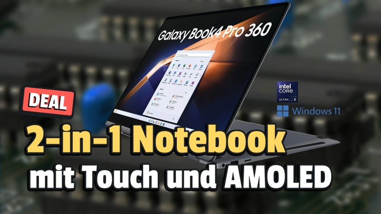 Die perfekte Symbiose aus Laptop und Tablet – das Galaxy Book4 Pro 360 vereint Leistung und Flexibilität! Und ist jetzt bei MediaMarkt günstig mit S Pen im Angebot!