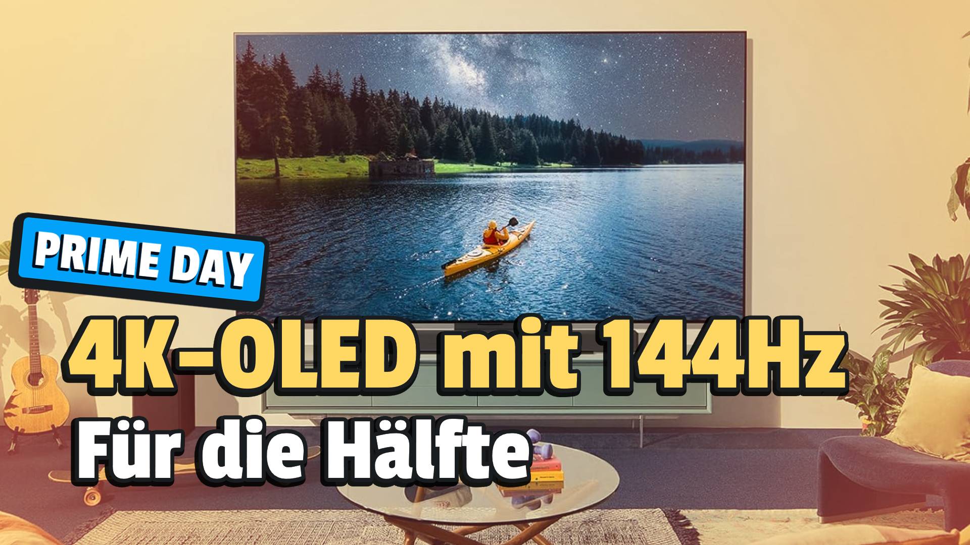 Kino-Magie fürs Zuhause: OLED-TV mit 4K und bis zu 144Hz ist jetzt zum Amazon Prime Day sagenhaft günstig