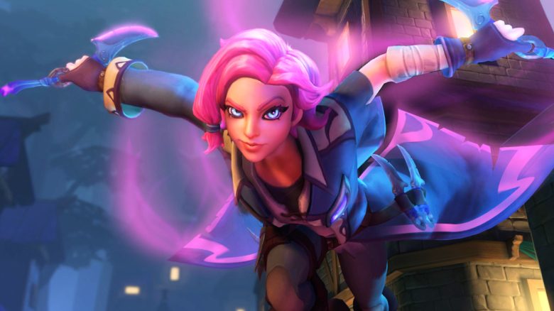 Paladins Character Female Assassin titel title 1280x720