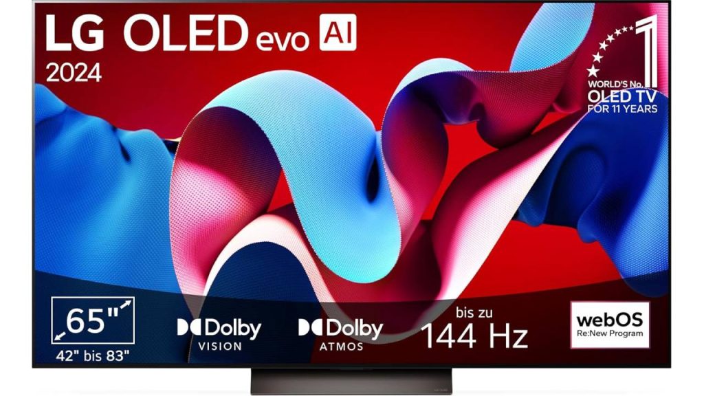 OLED-TV mit bis zu 144Hz und Dolby Vision