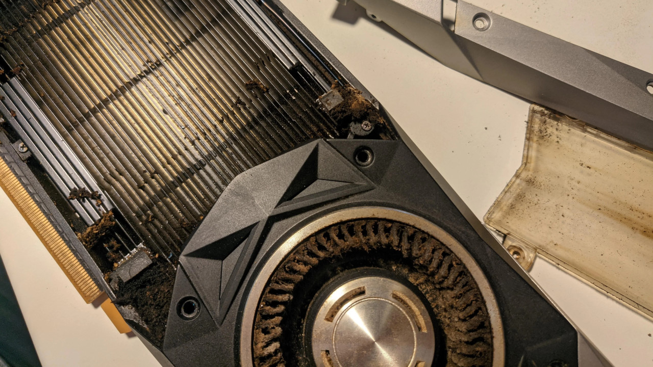 Spieler zeigt total verdreckte Nvidia-Grafikkarte – Dahinter steckt ein tragischer Grund