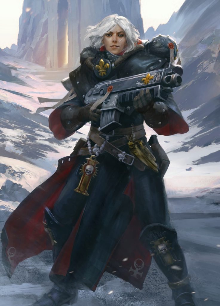 Warhammer 40k Rogue Trader Schwester ARGENTA