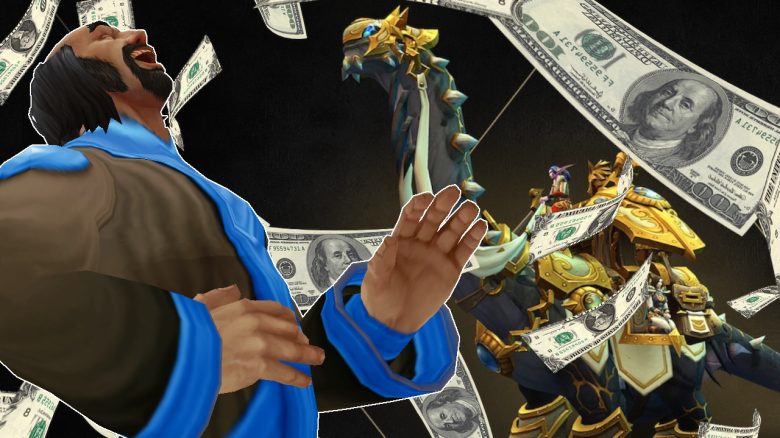 WoW Cash Game Master Brutosaur Mount titel title 1280x720