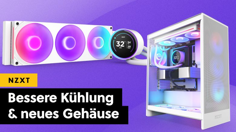 Wer einen leistungsstarken Hingucker aus seinem Gaming-PC machen will, kommt an diesen Neuheiten von NZXT nicht vorbei!