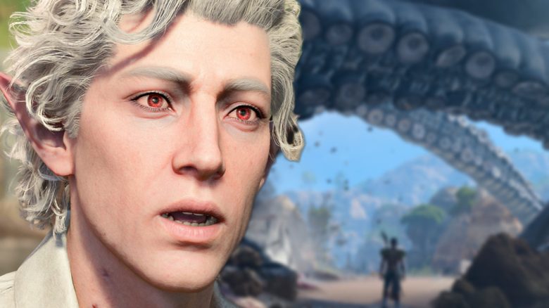 Collage Astarion schockiert