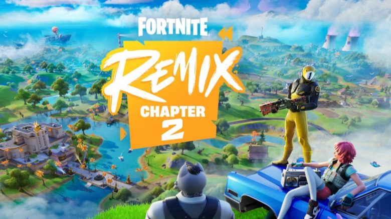 Fortnite: Remix Kapitel 2 zeigt euch die alte Map von damals, auf der ihr landen werdet