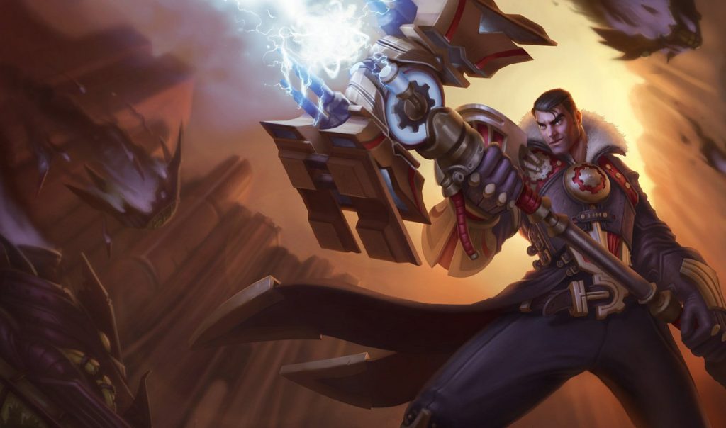LoL Jayce Splash Art