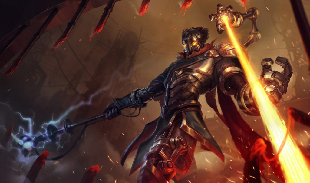LoL Viktor Splash Art