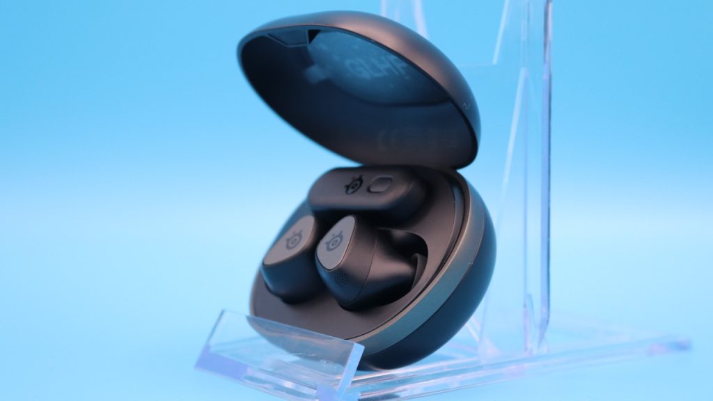 SteelSeries Arctis Gamebuds Schrägansicht offen