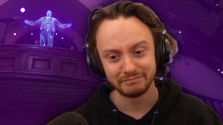 Twitch-Streamer MrRoflWaffles traurig in Black Ops 6 Zombies