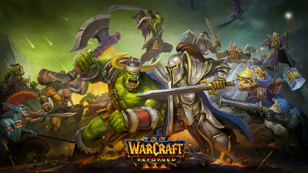 Warcraft 3 Key Art Remaster