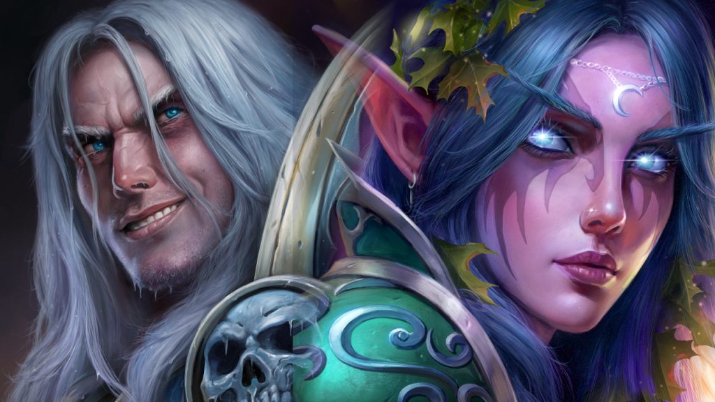 Warcraft 3 Reforged Arthas Tyrande New Art titel title 1280x720