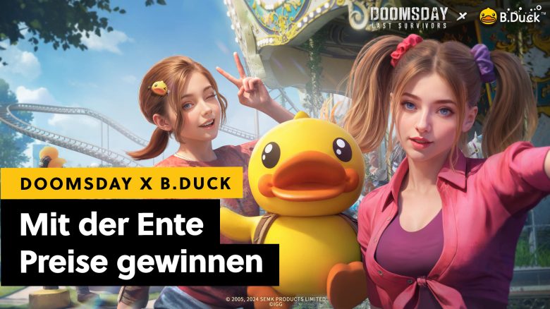 Doomsday: Last Survivors hat soeben ein Collab-Event mit B.Duck gestartet