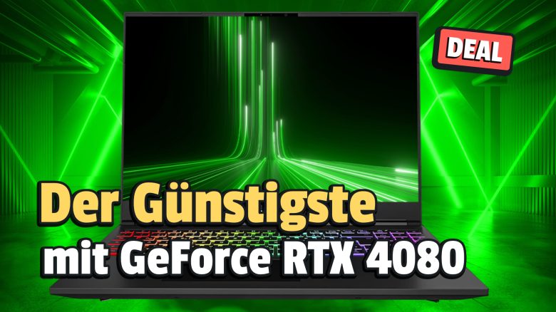 Ein brandneuer Gaming-Laptop mit RTX 4080 unterbietet alle und ist jetzt 600 Euro günstiger