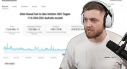 Collage Trymacs vor YouTube Einnahmen