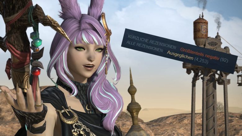 Final Fantasy XIV has struggled for years to be among the best, now rated ‘Mostly Negative’