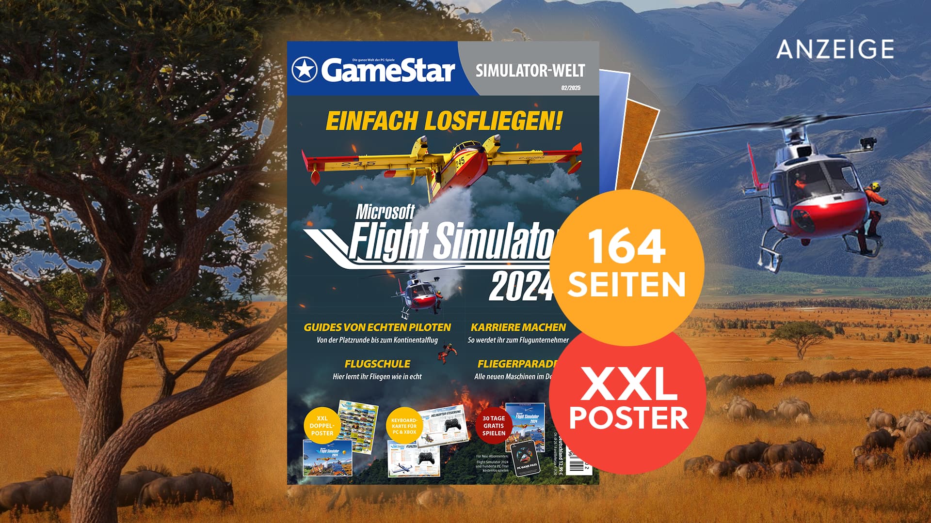 Jetzt am Kiosk: Das Guide-Sonderheft zum Flight Simulator 2024 ist ab sofort auch am gut sortierten Kiosk erhältlich