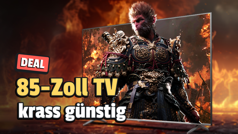 Zocken wie im Kino: 85 Zoll TV für PS5 Pro und Xbox Series X zum Schnäppchenpreis bei Amazon!