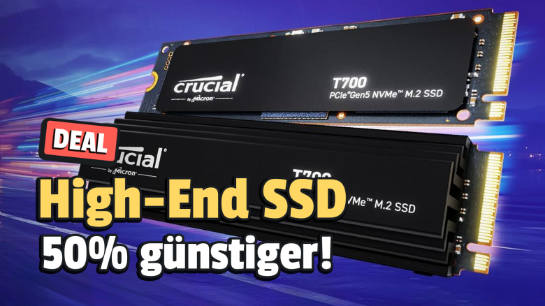 Nie wieder Ladezeiten: Eine der schnellsten SSDs der Welt kostet bei Amazon aktuell nur noch die Hälfte!