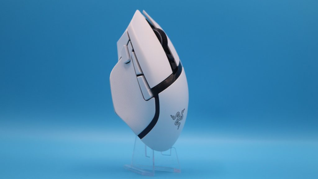 Razer Basilisk V3 Pro 35K angled view from the front