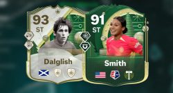 Titel EA FC 25 Winter Wildcards Karten von Dalglish und Smith schauen sich an
