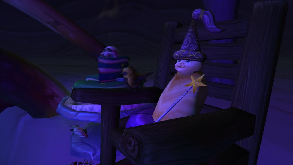 WoW Incognitro Jumping Puzzle Baby with wand