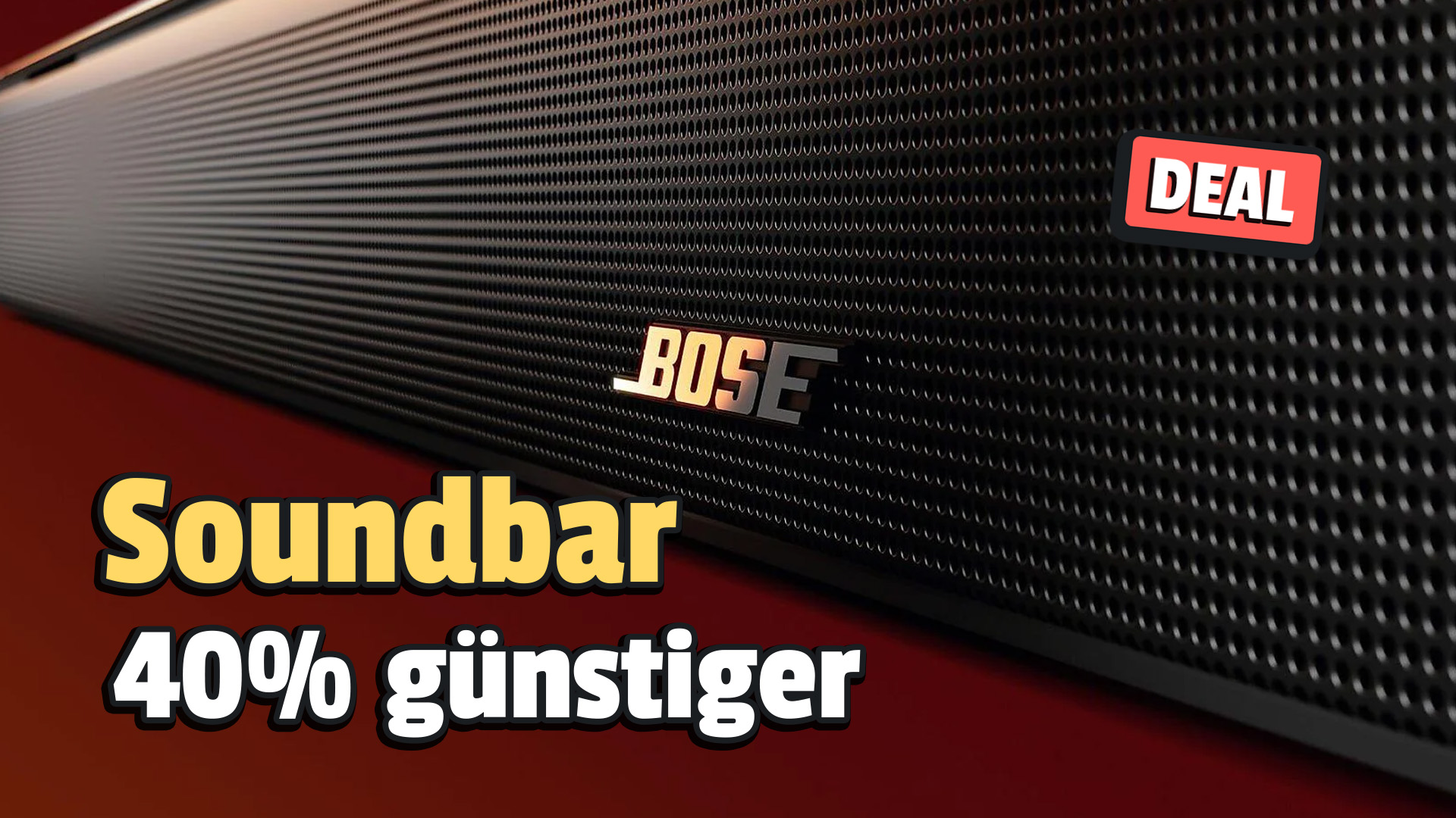 Winterschlussverkauf bei Saturn: Hammer Bose-Soundbar mit gigantischem Rabatt