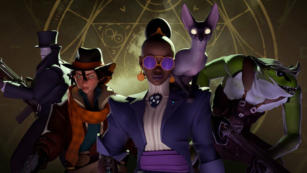 The four new heroes from the Deadlock update in January.