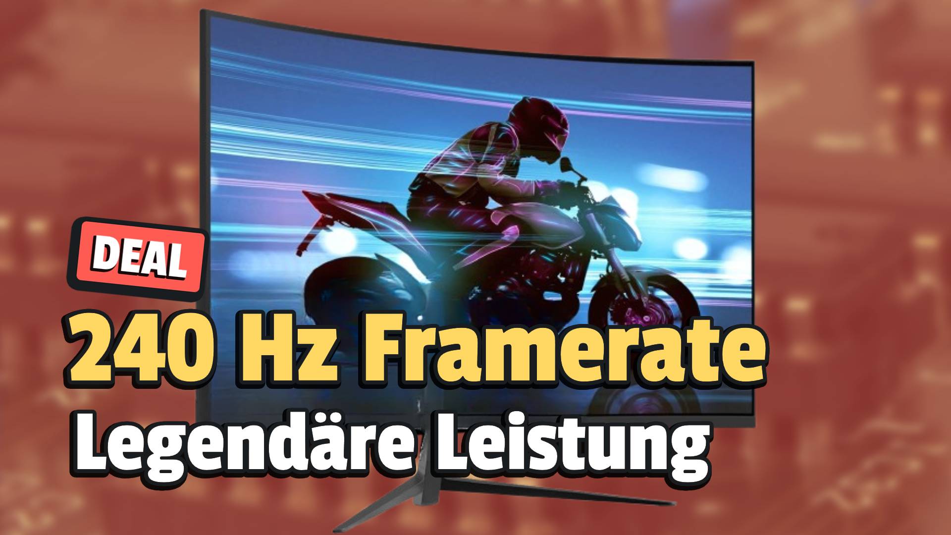 Gaming-Monitor jetzt supergünstig: Steigert mit 240 Hz und 1 ms Reaktionszeit eure Siegchancen im Multiplayer