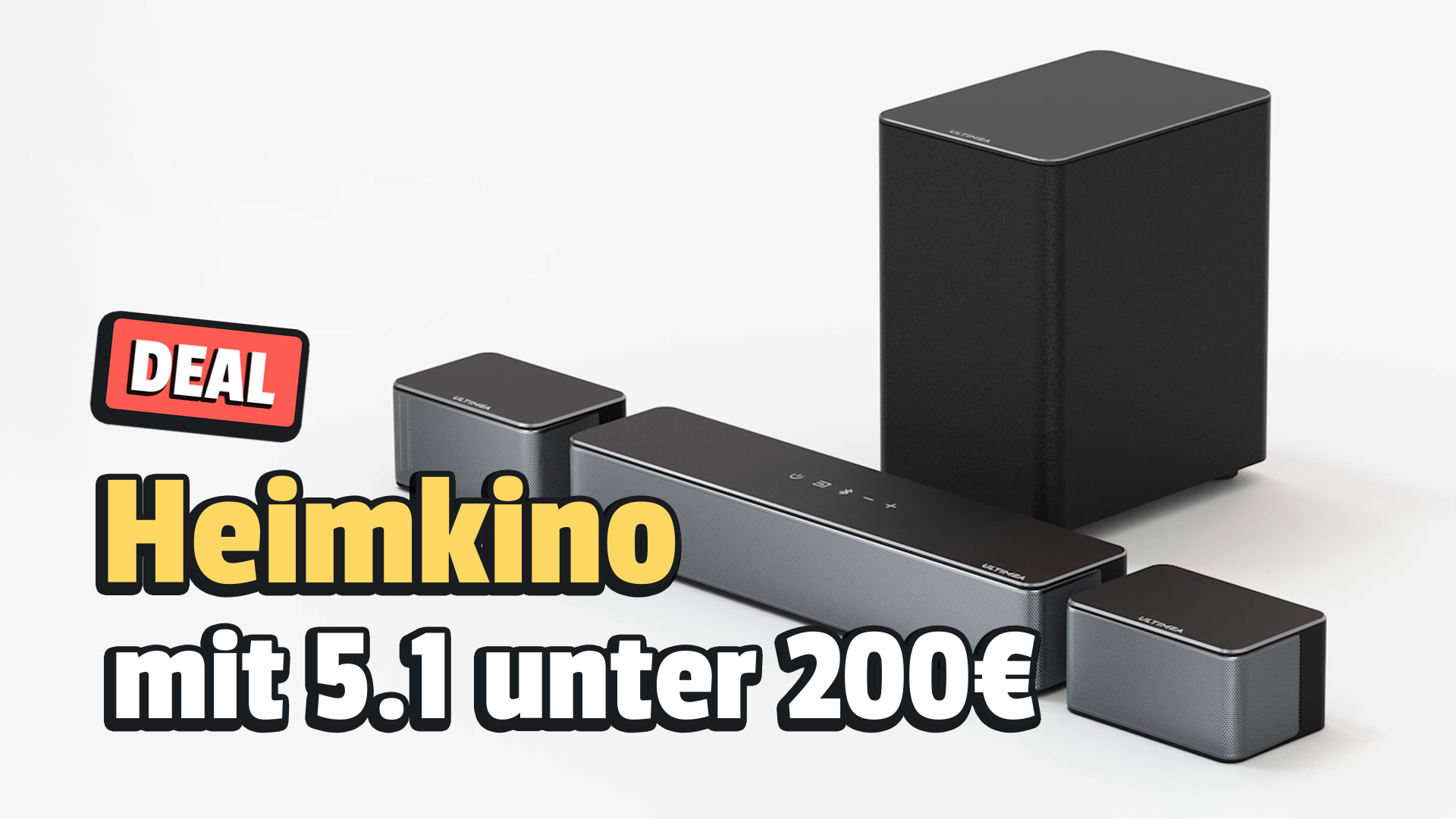 Echter, kabelloser Surround-Sound?! Dieses 5.1 Heimkino-System hat im Angebot einen unglaublichen Preis!